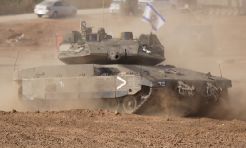 תיעוד: כך פלשו כוחות צה"ל למרחב ג'באליה