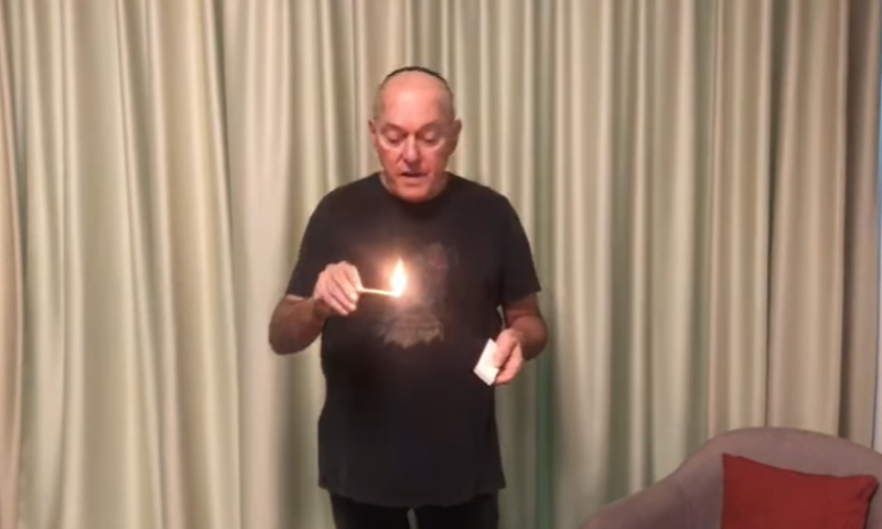 "יצאתי מהחושך": שלומי שבת מודה על הנס שעבר