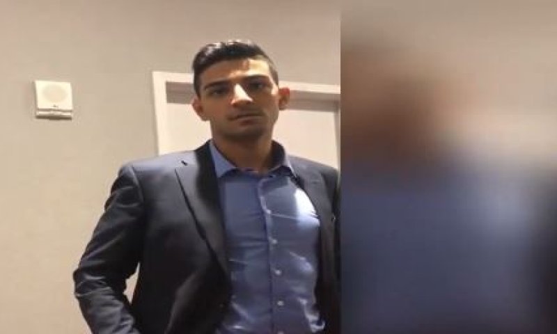 צפו: עיתונאי ישראלי גורש מכנס של נשיא איראן