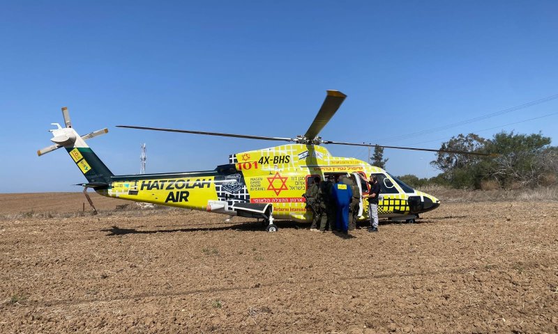 6 פצועים, בהם אחד קשה בתאונת דרכים בדרום