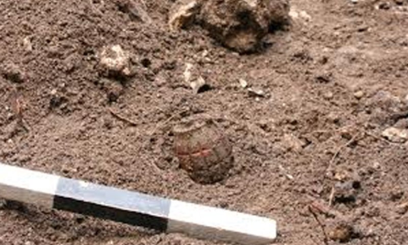 השיירה הסודית נחשפה אחרי 66 שנה בזכות רימוני יד שנמצאו בחפירות