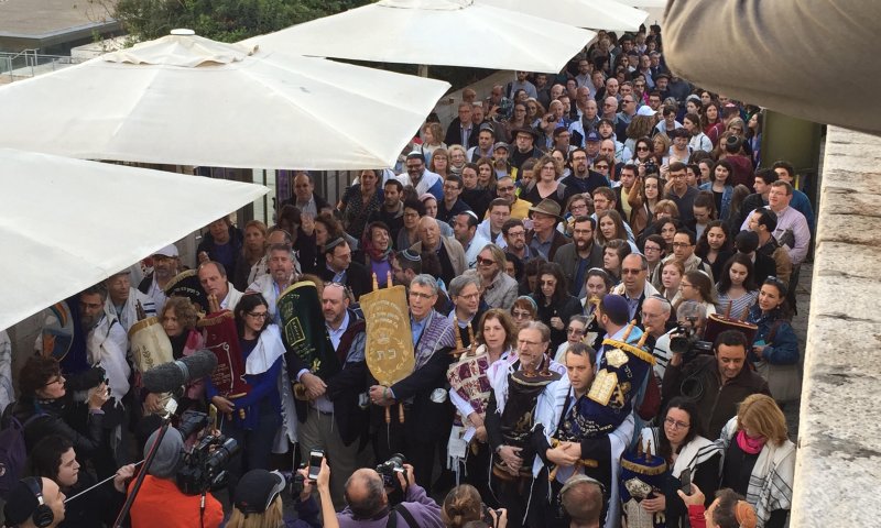 הפרובוקציה הרפורמית נעצרה באלימות. צפו