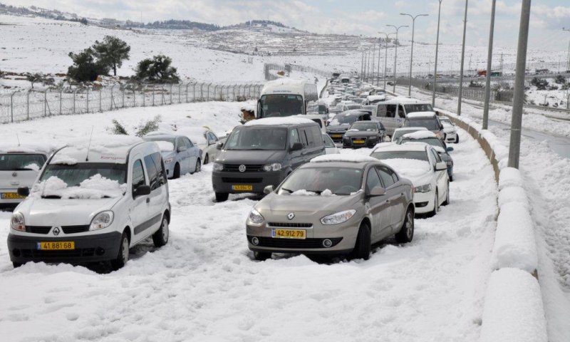 מתכוננים לסערה: ביום רביעי שלג בירושלים