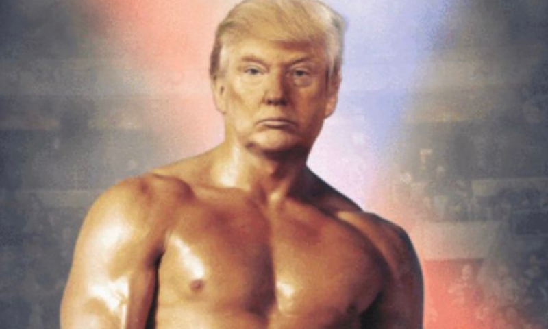 אלוף העולם: התמונה של טראמפ שמשגעת את הרשת