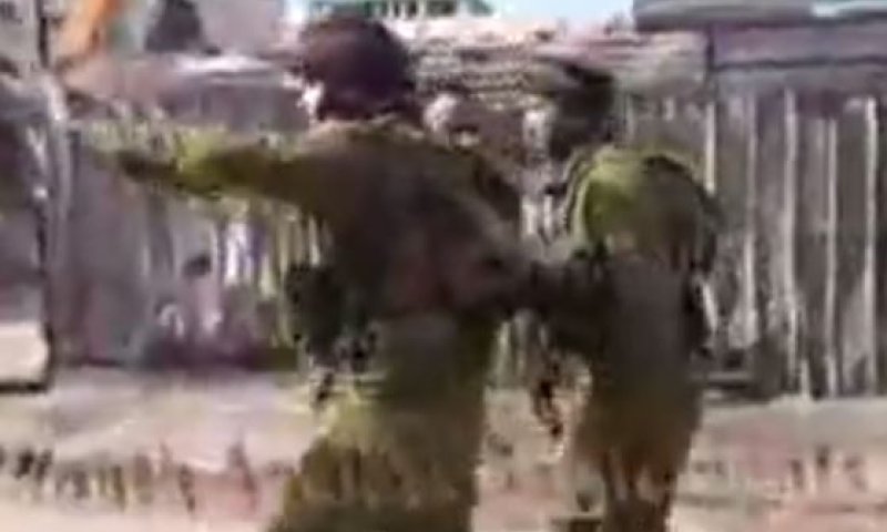 אפקט דוד הנחלוואי: לוחמים מסלקים פרובוקטורים עם מצלמות