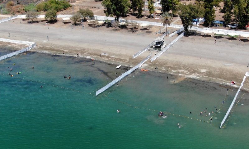 לכבוד "בין הזמנים": חוף נפרד חדש בכינרת