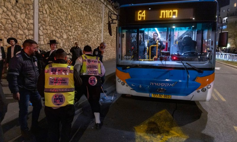 חשד לרצח: המשטרה תבקש להאריך את מעצר הנהג הדורס מירושלים