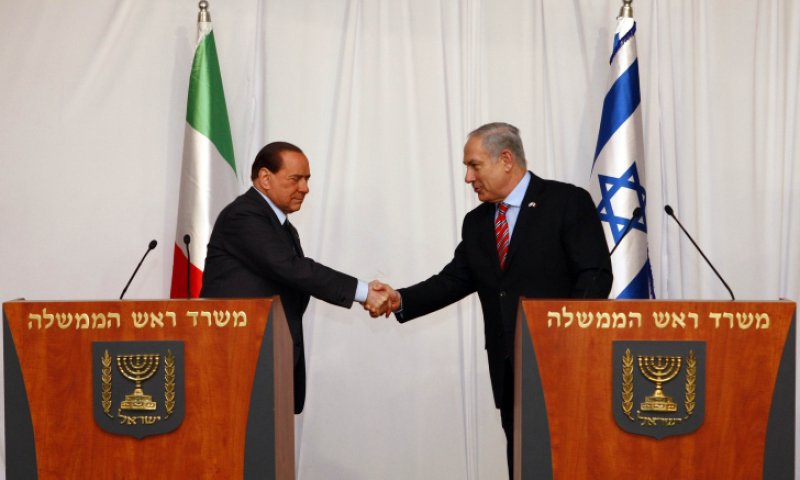 נתניהו מספיד: "ברלוסקוני היה ידיד טוב של ישראל"