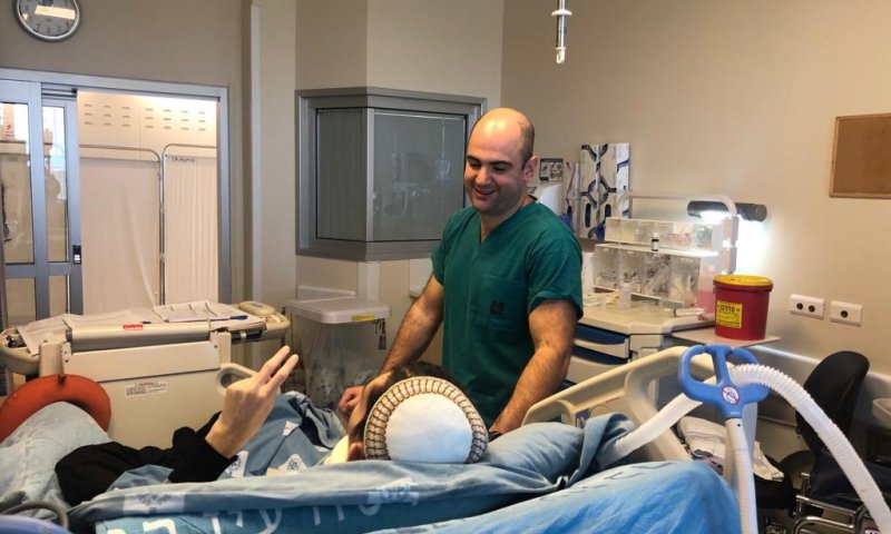 5 חודשים אחרי הפיגוע:נחום נביס שוחרר מבית החולים