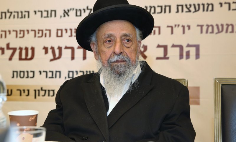 הדרדרות במצבו: התפללו לרפואתו של הרב בעדני