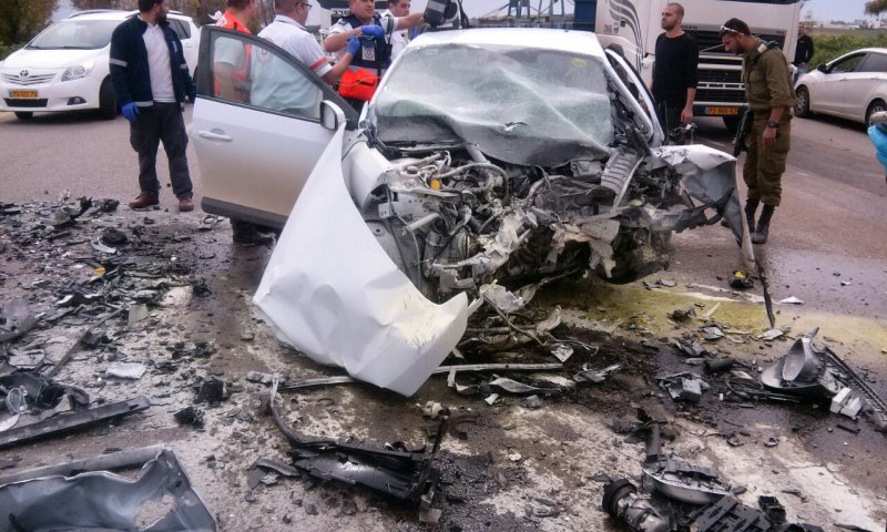 תאונה קטלנית בין קיבוץ סעד למפלסים: 2 הרוגים