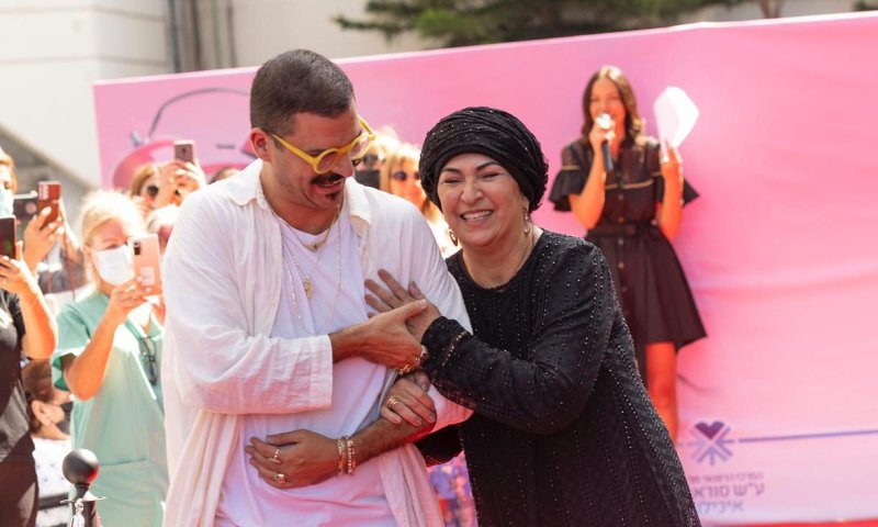 מרגש: דרור קונטנטו על המסלול עם אימו