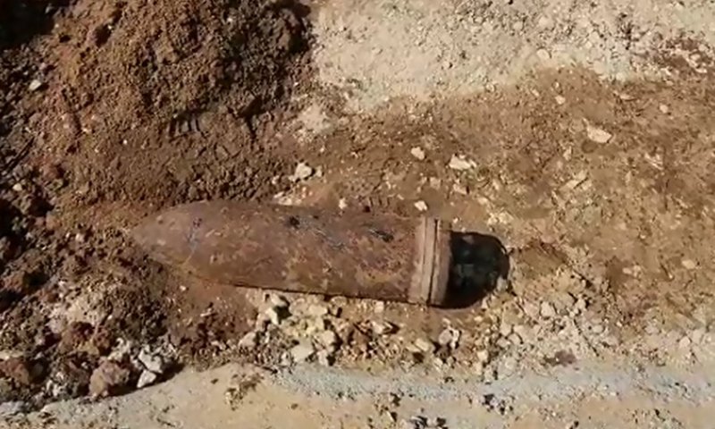 חבלני משטרה הוזעקו בעקבות פגז סמוך לסופרלנד