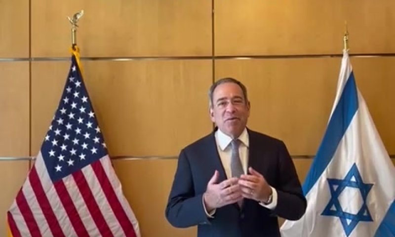 לאחר הסערה: שגריר ארה"ב במסר ליובל דיין &bull; צפו