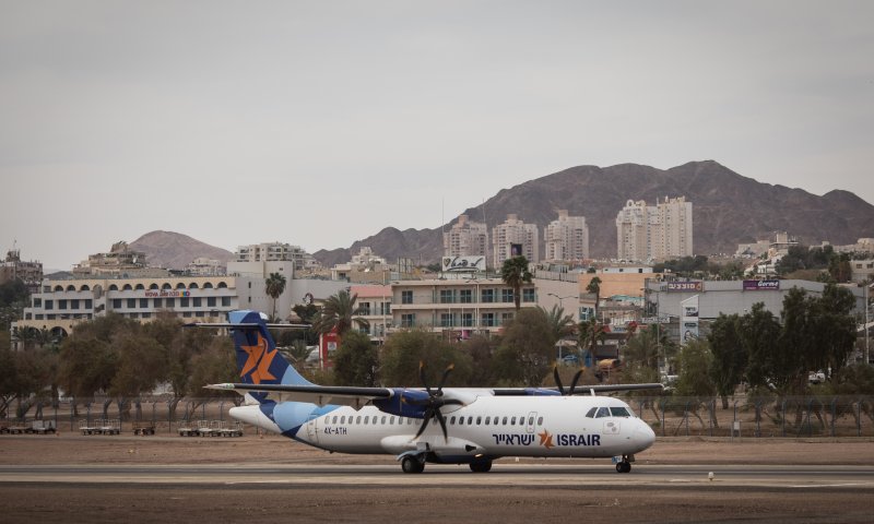 שדה התעופה באילת נסגר עקב הצפה מהגשם