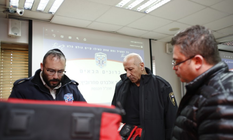 מנכ"ל הכנסת בסיור מקצועי ב"איחוד הצלה"