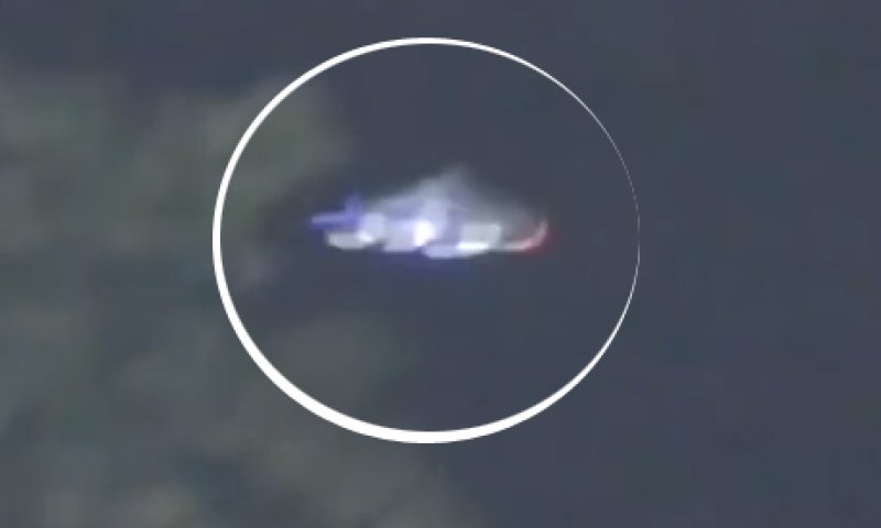 צפו: עב"מ זרחני מרחף מעל מגרש ספורט