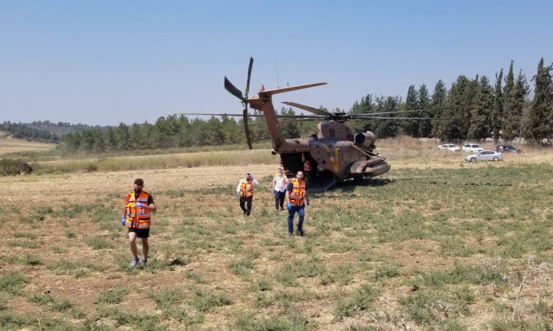 תאונת דרכים קשה: 5 פצועים בהם 2 שפונו במסוק