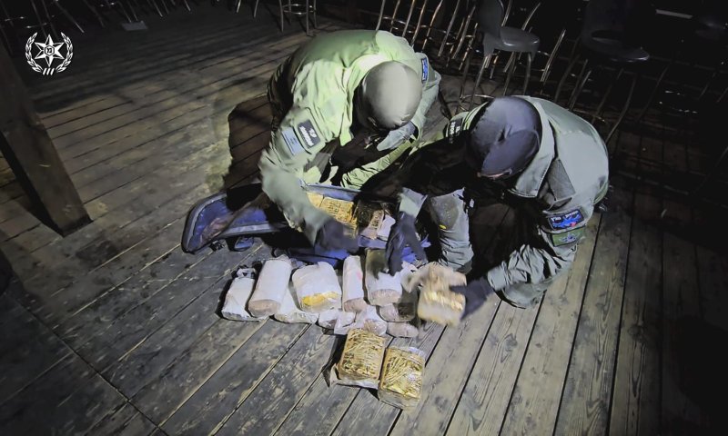 אילת: המשטרה תפסה סמים בשווי 6 מיליון שקל