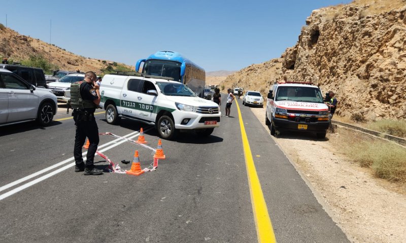 פיגוע ירי בבקעת הירדן בין צומת חמרה לבקעות