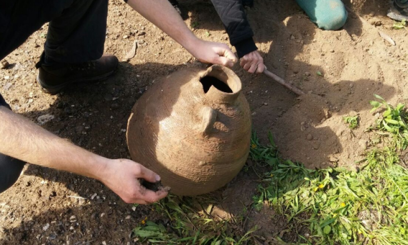 בזכות הגשם: נחשפה תגלית ארכיאולוגית  בת 1500 שנה