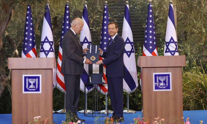 ביידן להרצוג: "כל עוד ארה"ב פה &ndash; לא תהיו לבד"