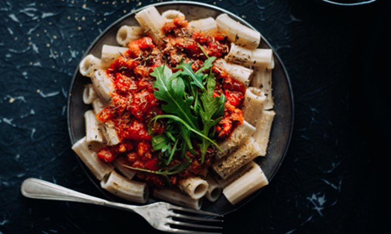 כמו באיטליה: פסטה עם בולונז ירקות