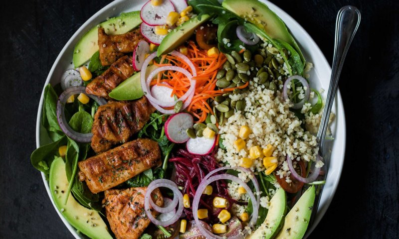 מנת פתיחה מושלמת: פלטת ירקות וטופו