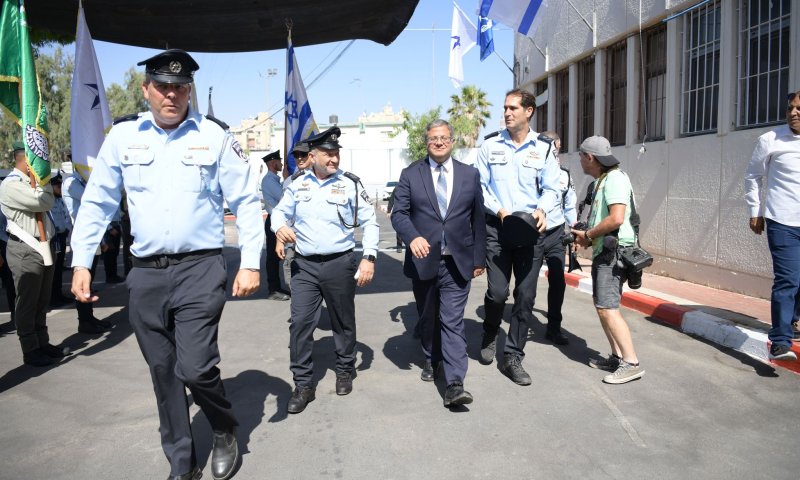 מפקד מחוז דרום החדש של המשטרה נכנס לתפקידו