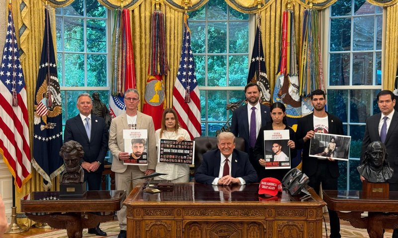 פדויי שבי לטראמפ: רק הסכם יביא לשחרור החטופים