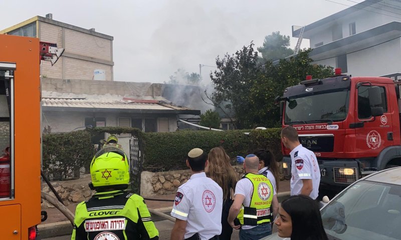 פתח תקוה: בן 86 נספה בשריפה בביתו