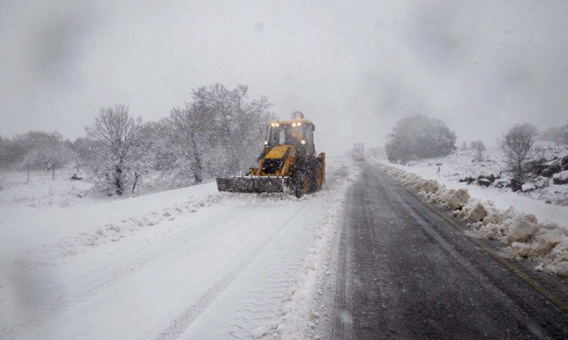 סלפי שלג: גולשי סרוגים מתעדים את הסערה