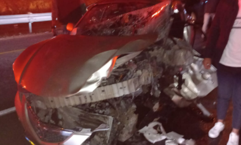 5 פצועים בתאונה קשה בגוש עציון