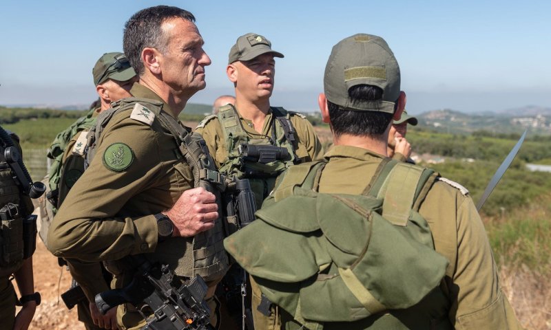 בתוך שבועיים: הרמטכ"ל בסיור שני בגבול הצפון
