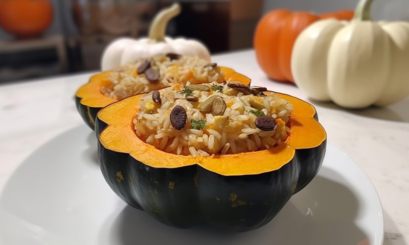 ארוחה מנחמת ומזינה: מתכון למג'דרה דלעת ערמונים