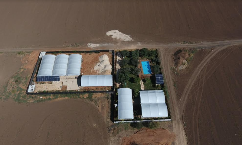 המצלמה חשפה: כך מוקמת פזורה בדואית במרכז הארץ