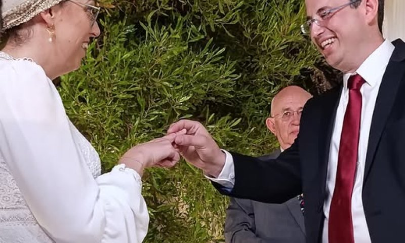 מזל טוב: הדס לוינשטרן והוד רייכרט התחתנו