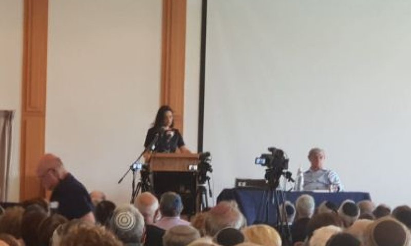 שקד לאהרון ברק: "הפכת את המושג מדינה יהודית"