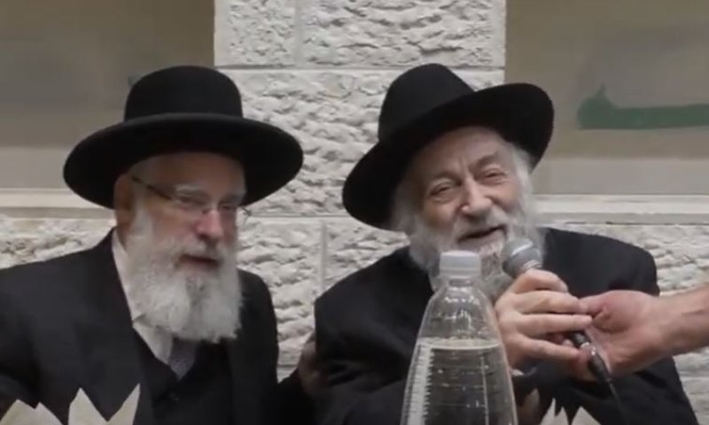 צפו: התיעוד האחרון של הרב יהושע רוזן זצ"ל