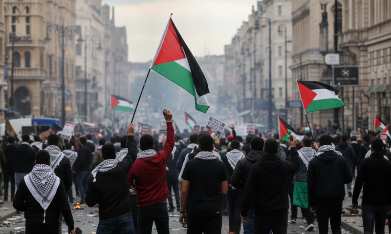 באופן חריג: צה"ל פתח בירי לעבר מפגינים באוניברסיטת ביר זית