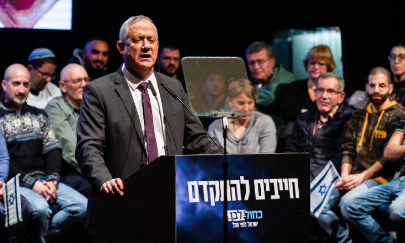 יו"ר כחול לבן תוקף בחריפות את דיל בן גביר נתניהו