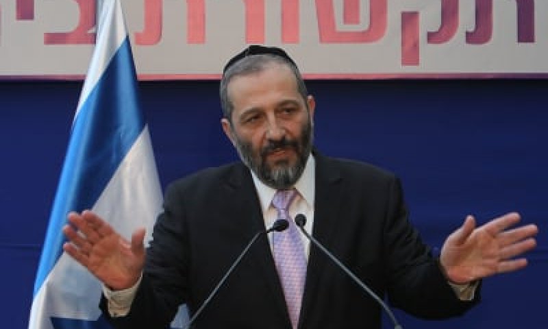 דרעי מבהיר: "לא תקום ממשלה חלופית"