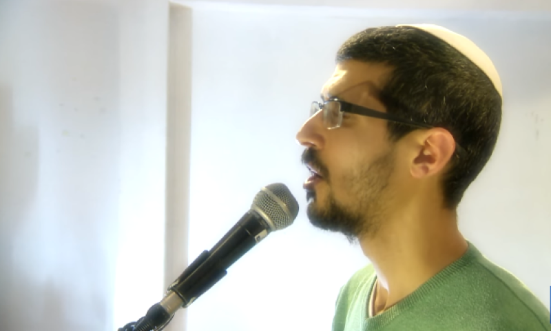 צפו: עמי נגר שר את המכתב שכתב החלל ג'וחא לאשתו