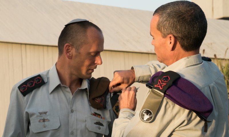 כבוד למגזר: מח"ט סרוג לחטיבת גולני