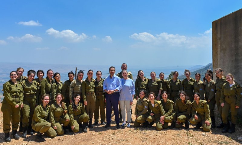 נשיא המדינה בגבול לבנון: 'ערוכים ומוכנים לכל תרחיש'