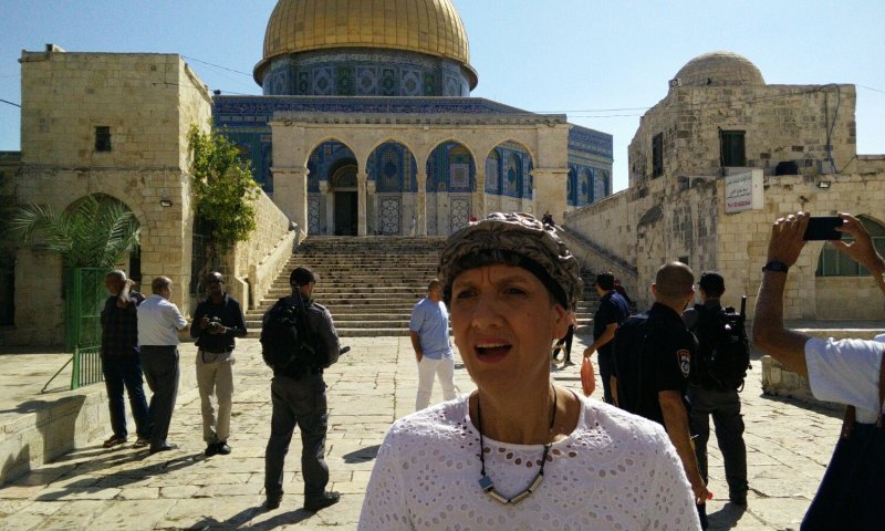 הורשעה הערבייה שתקפה את שולי מועלם בהר הבית