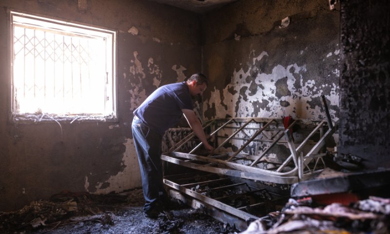 חקירת השריפה בביתר עילית: "אין חשד לפלילים"