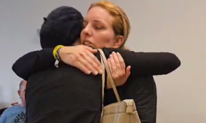 אימו של הנעדר ניחמה את משפחתה של נועה מרציאנו