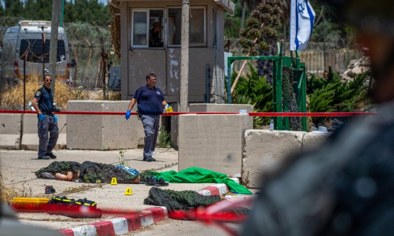 מחבלים ירו לעבר מעבר גלבוע, אין נפגעים