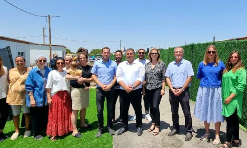 היישוב בשומרון שקולט פליטים מאוקראינה